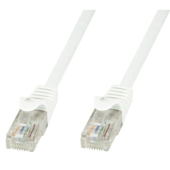 Techly ICOC U6-6U-010-WHT kabel sieciowy Biały 1 m Cat6 U UTP (UTP)