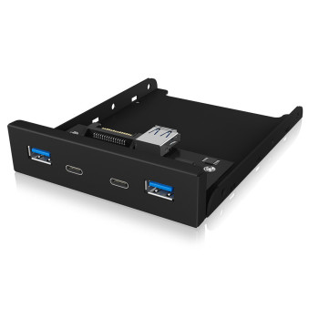 ICY BOX IB-HUB1416-i3 USB 3.2 Gen 1 (3.1 Gen 1) Type-C 5000 Mbit s Czarny