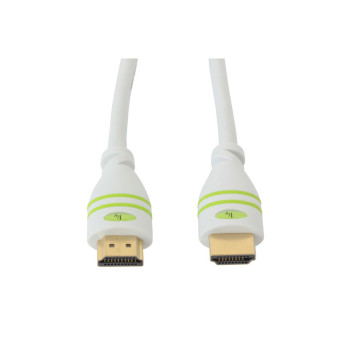 Techly 1.0m HDMI M M kabel HDMI 1 m HDMI Typu A (Standard) Biały