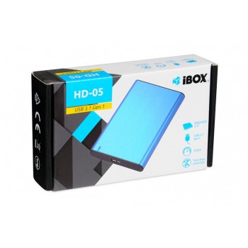 OBUDOWA I-BOX HD-05 ZEW 2,5" USB 3.1 GEN.1 BLUE