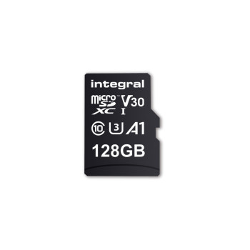 Integral 128GB PREMIUM HIGH SPEED MICROSDHC XC V30 UHS-I U3 MicroSD