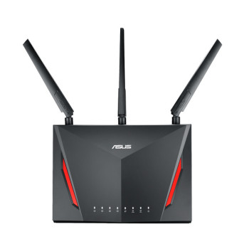ASUS RT-AC86U router bezprzewodowy Gigabit Ethernet Dual-band (2.4 GHz 5 GHz) 4G Czarny