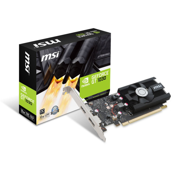 MSI V809-2497R karta graficzna NVIDIA GeForce GT 1030 2 GB GDDR5 MSI V809-2497R karta graficzna NVIDIA GeForce GT 1030 2 GB GDDR5