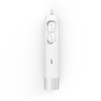 Silicon Power Blast Plug BP81 Zestaw słuchawkowy Bezprzewodowy Douszny Połączenia muzyka Bluetooth Biały