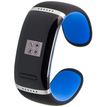Garett Electronics 5906395193097 smartwatch   zegarek sportowy OLED Czarny, Niebieski