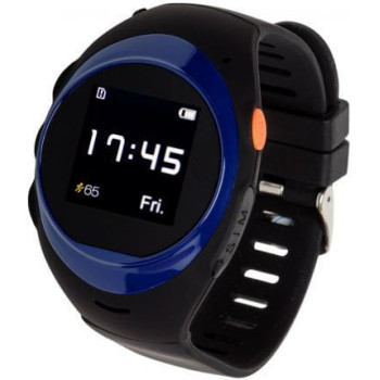 Garett Electronics 5906874848050 smartwatch   zegarek sportowy 3,05 cm (1.2") Czarny, Niebieski GPS