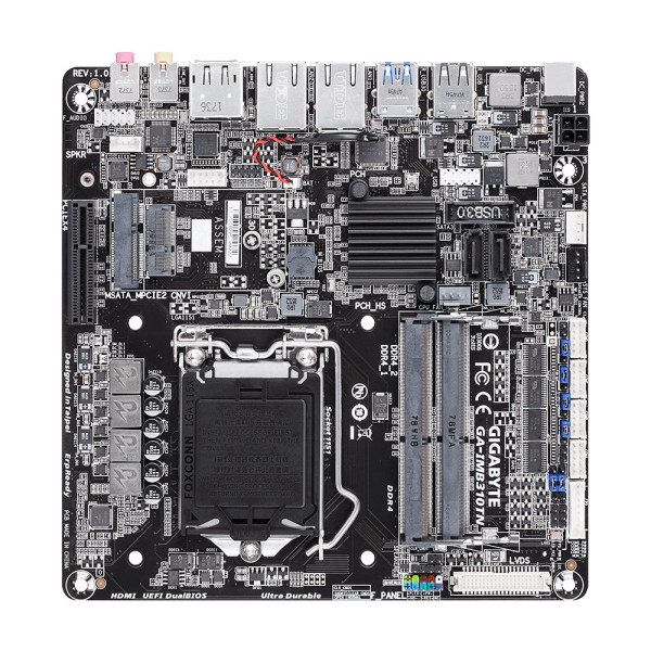 Gigabyte GA-IMB310TN płyta główna Intel® H310 mini ITX Gigabyte GA-IMB310TN płyta główna Intel® H310 mini ITX