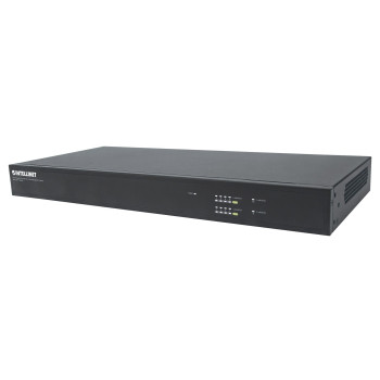 Intellinet 561433 łącza sieciowe Zarządzany Gigabit Ethernet (10 100 1000) Obsługa PoE Czarny
