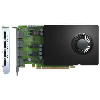 Matrox D-Series D1480 Quad DisplayPort Graphics Card   D1480-E4GB