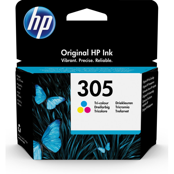 HP Oryginalny trójkolorowy wkład atramentowy 305 HP Oryginalny trójkolorowy wkład atramentowy 305
