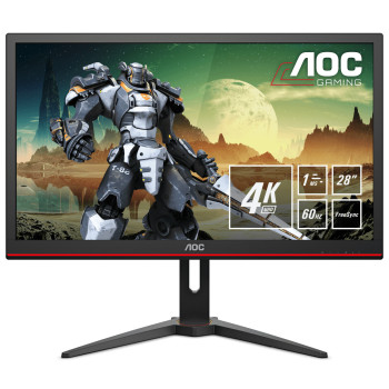 AOC G1 G2868PQU monitor komputerowy 71,1 cm (28") 3840 x 2160 px 4K Ultra HD LED Czarny