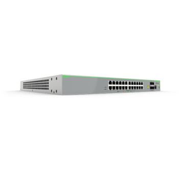 Allied Telesis AT-FS980M 28DP-50 Zarządzany L3 Fast Ethernet (10 100) Obsługa PoE Szary