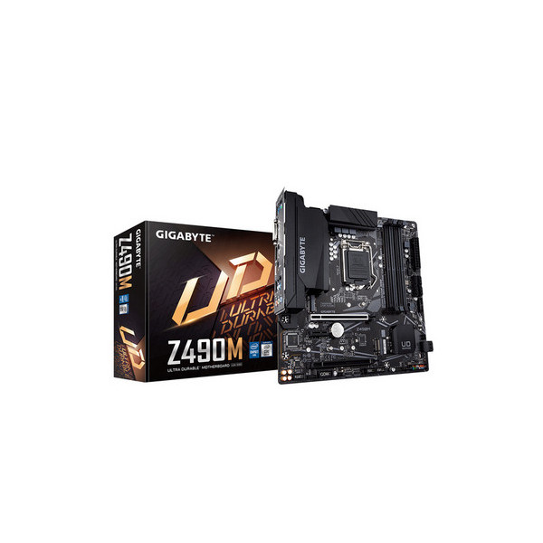 Gigabyte Z490M płyta główna Intel Z490 LGA 1200 micro ATX Gigabyte Z490M płyta główna Intel Z490 LGA 1200 micro ATX