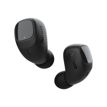 Trust Nika Compact Zestaw słuchawkowy True Wireless Stereo (TWS) Douszny Połączenia muzyka Bluetooth Czarny
