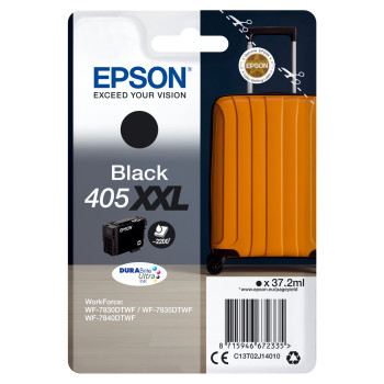 Epson 405XXL nabój z tuszem 1 szt. Oryginalny Ekstra (Super) Wysoka wydajność Czarny