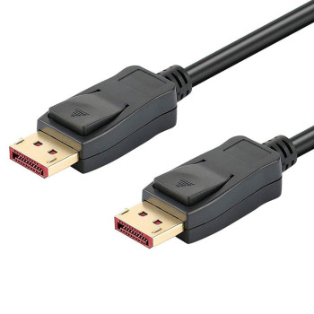 Techly ICOC DSP-A14-010NT kabel DisplayPort 1 m Czarny