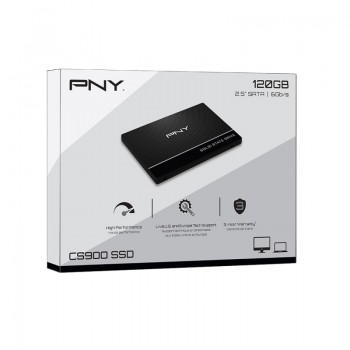 Dysk PNY Technologies CS900 SSD7CS900-120-PB (120 GB , 2.5", SATA III)