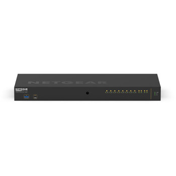 NETGEAR M4250-10G2XF-PoE+ Zarządzany L2 L3 Gigabit Ethernet (10 100 1000) Obsługa PoE 1U Czarny
