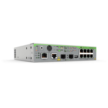Allied Telesis AT-GS980EM 11PT-50 Zarządzany L3 Gigabit Ethernet (10 100 1000) Obsługa PoE 1U Szary