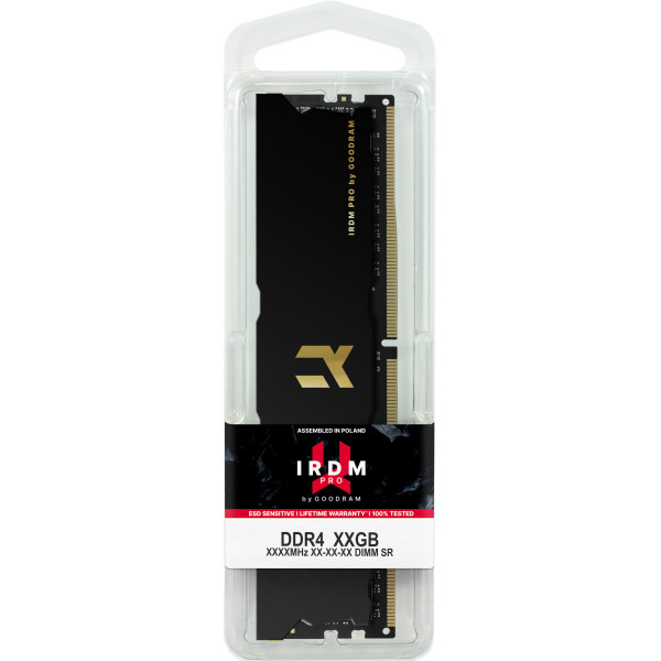 Goodram IRDM PRO moduł pamięci 8 GB 1 x 8 GB DDR4 4000 Mhz Goodram IRDM PRO moduł pamięci 8 GB 1 x 8 GB DDR4 4000 Mhz