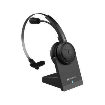 Sandberg 126-26 słuchawki zestaw słuchawkowy Bezprzewodowy Opaska na głowę Biuro centrum telefoniczne Bluetooth Podstawka do