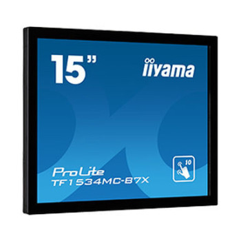 iiyama ProLite TF1534MC-B7X monitor komputerowy 38,1 cm (15") 1024 x 768 px XGA LED Ekran dotykowy Przeznaczony dla wielu