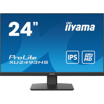 iiyama ProLite XU2493HS-B4 monitor komputerowy 61 cm (24") 1920 x 1080 px Full HD LED Czarny