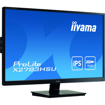 iiyama ProLite X2783HSU-B6 monitor komputerowy 68,6 cm (27") 1920 x 1080 px Full HD LED Czarny