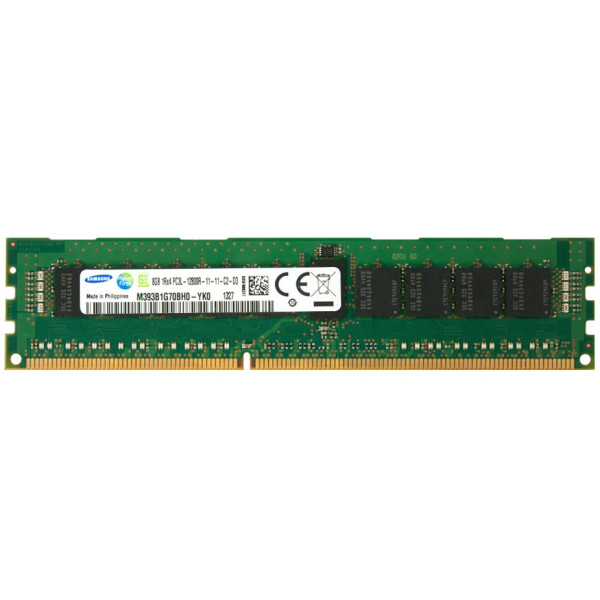 Samsung M393B1G70BH0-YK0 moduł pamięci 8 GB 1 x 8 GB DDR3L 1600 Mhz Samsung M393B1G70BH0-YK0 moduł pamięci 8 GB 1 x 8 GB DDR3L 1600 Mhz