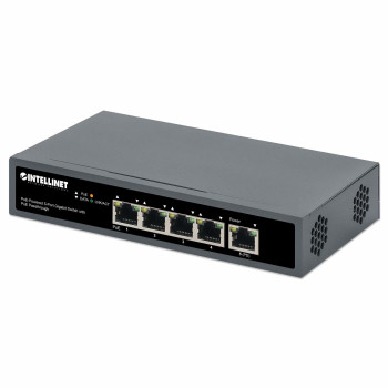 Intellinet 561808 łącza sieciowe Gigabit Ethernet (10 100 1000) Obsługa PoE