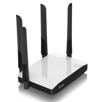 Zyxel NBG6604 router bezprzewodowy Fast Ethernet Dual-band (2.4 GHz 5 GHz) 4G Czarny, Biały
