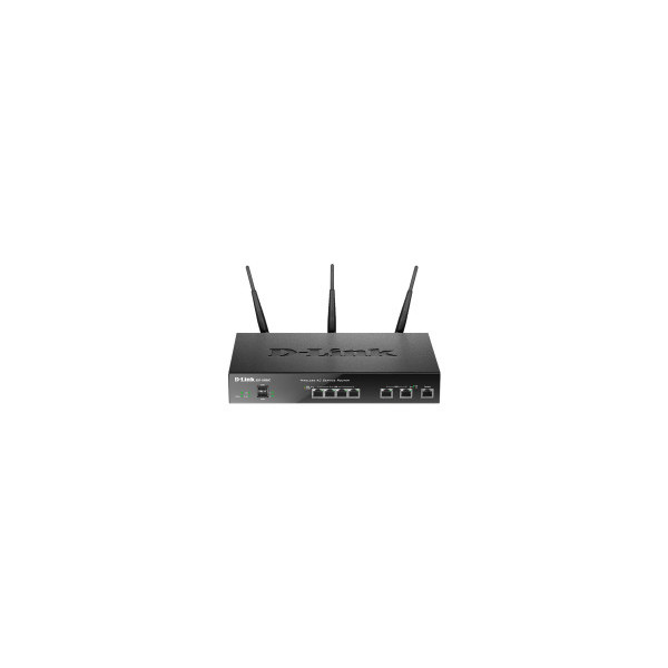 D-Link DSR-1000AC router bezprzewodowy Gigabit Ethernet Dual-band (2.4 GHz 5 GHz) Czarny D-Link DSR-1000AC router bezprzewodowy Gigabit Ethernet Dual-band (2.4 GHz 5 GHz) Czarny