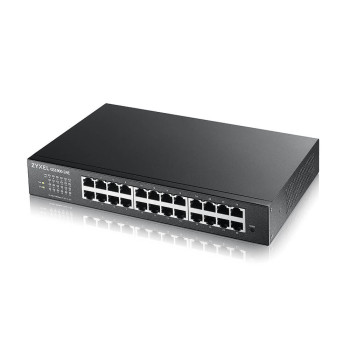 Zyxel GS1900-24E-EU0103F łącza sieciowe Zarządzany L2 Gigabit Ethernet (10 100 1000) 1U Czarny