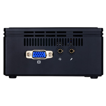 Gigabyte GB-BACE-3160 komputer typu barebone Wielkość PC 0.5L Czarny J3160 1,6 GHz