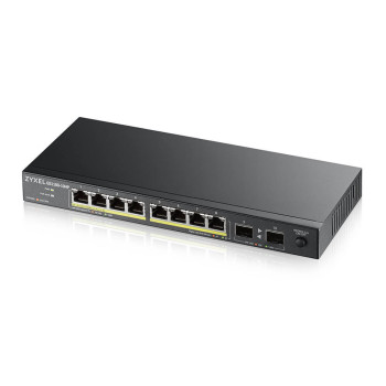 Zyxel GS1100-10HP v2 Nie zarządzany Gigabit Ethernet (10 100 1000) Obsługa PoE Czarny