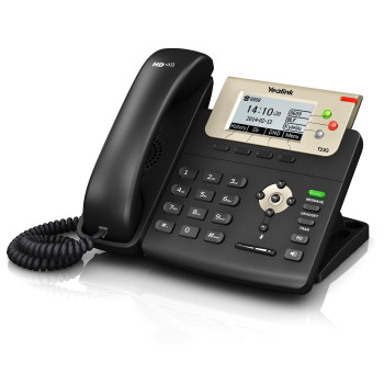 Yealink SIP-T23G telefon VoIP Czarny LCD