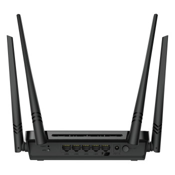 D-Link AC1200 router bezprzewodowy Gigabit Ethernet Dual-band (2.4 GHz 5 GHz) 5G Czarny