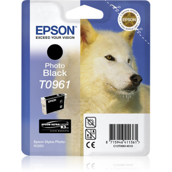 Epson Husky Wkład atramentowy Photo Black T0961