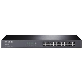 TP-Link TL-SG1024 Nie zarządzany Gigabit Ethernet (10 100 1000) 1U Czarny