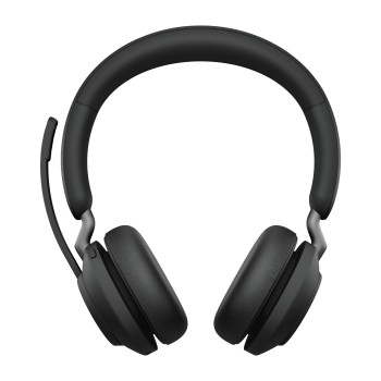 Jabra Evolve2 65, MS Stereo Zestaw słuchawkowy Bezprzewodowy Opaska na głowę Biuro centrum telefoniczne USB Typu-A Bluetooth