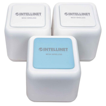 Intellinet 525725 router bezprzewodowy Gigabit Ethernet Dual-band (2.4 GHz 5 GHz) 4G Biały