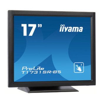 iiyama ProLite T1731SR-B5 monitor komputerowy 43,2 cm (17") 1280 x 1024 px TN Ekran dotykowy Czarny