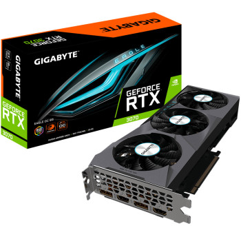Gigabyte GV-N3070EAGLE OC-8GD karta graficzna NVIDIA GeForce RTX 3070 8 GB GDDR6