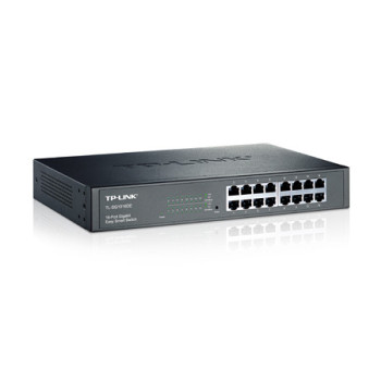 TP-Link TL-SG1016DE Zarządzany L2 Gigabit Ethernet (10 100 1000) 1U Czarny