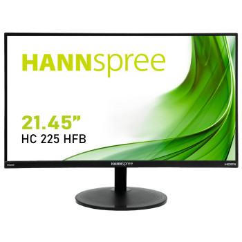 Hannspree HC 225 HFB 54,5 cm (21.4") 1920 x 1080 px Full HD LED Czarny