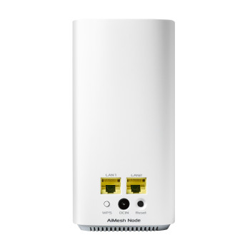 ASUS ZenWiFi AC Mini (CD6) AC1500 router bezprzewodowy Ethernet Dual-band (2.4 GHz 5 GHz) 4G Biały