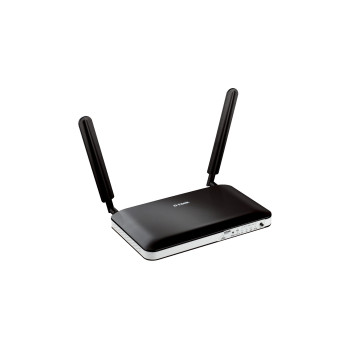 D-Link DWR-921 E router bezprzewodowy Fast Ethernet Jedna częstotliwości (2,4 GHz) 4G Czarny, Biały