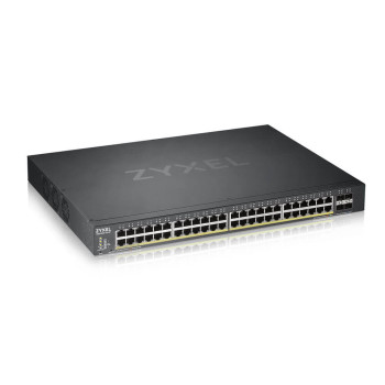 Zyxel XGS1930-52HP Zarządzany L3 Gigabit Ethernet (10 100 1000) Obsługa PoE Czarny
