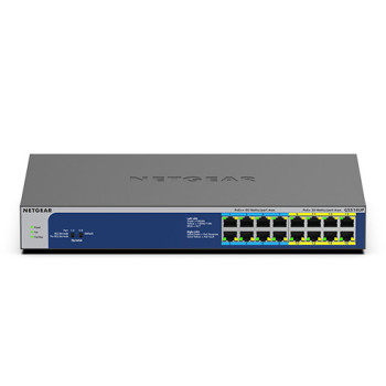 NETGEAR GS516UP Nie zarządzany Gigabit Ethernet (10 100 1000) Obsługa PoE Szary