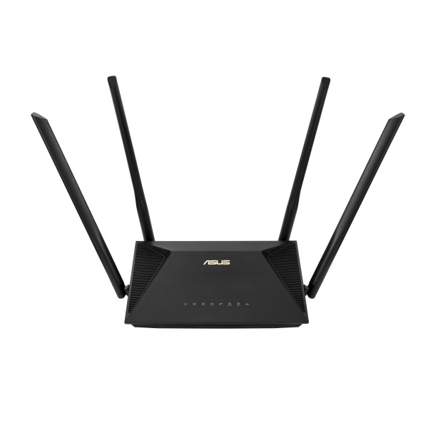 ASUS RT-AX53U router bezprzewodowy Gigabit Ethernet Dual-band (2.4 GHz 5 GHz) 4G Czarny